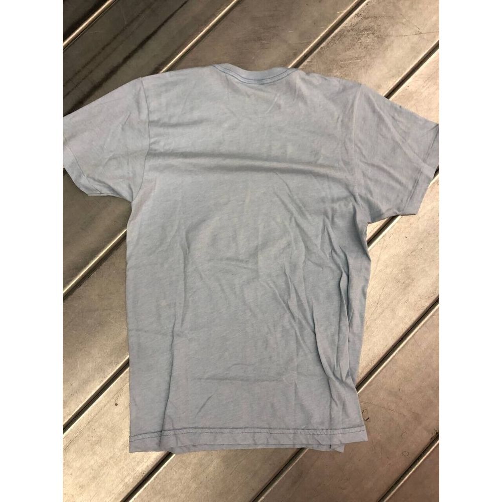 Homage‎ Where's The Beef Clara Peller Shirt Size Small Light Blue Wendy - Picture 7 of 8